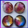 wholesale round lab created color change glass sto
